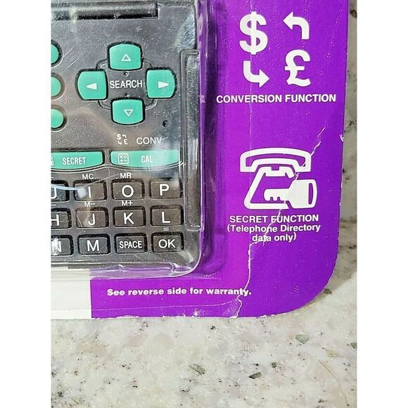 Vintage Casio Data Bank DC-2000-s 130 Tel & Fax Hand Held‎ Digital Organizer - Picture 4 of 5